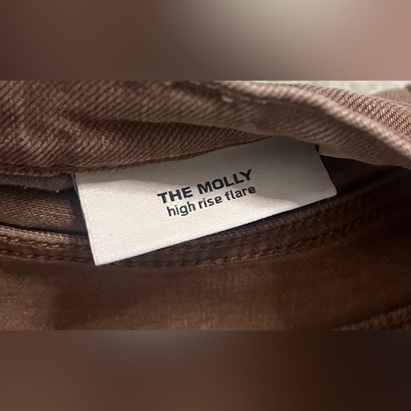 JOE'S JEANS The Molly High Rise Flare Jeans Brown/walnut - Picture 6 of 8